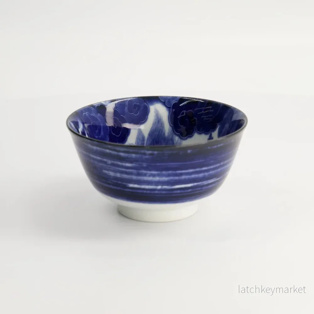 Skål Japonism Lion blå TDS Ø 15 x 7 cm Skål Japonism Lion blå TDS Ø 15 x 7 cm