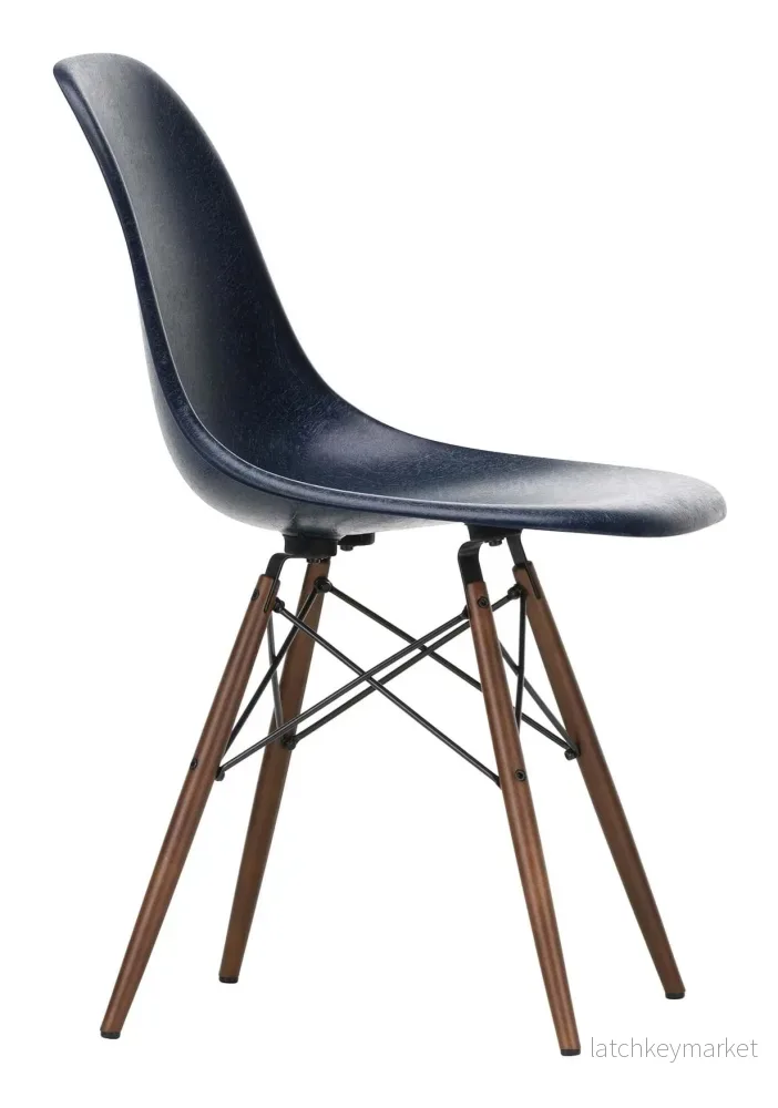 Eames Fiberglass Chair DSW Dark Maple - Bild 2