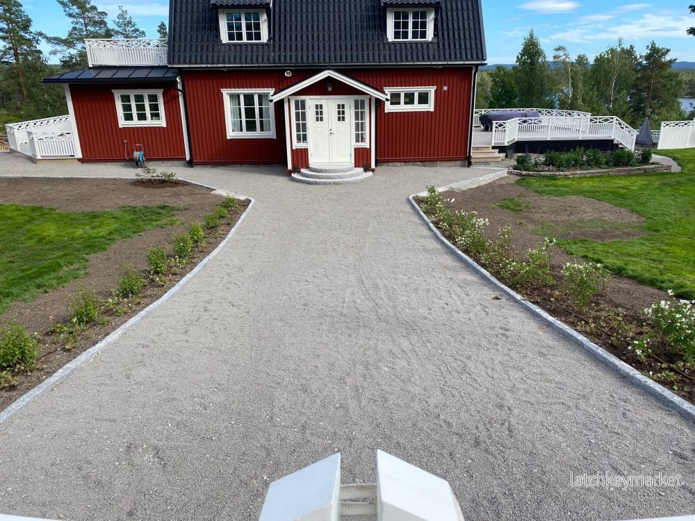 Herrgårdstrappa Granit Rund Stor - Bild 3