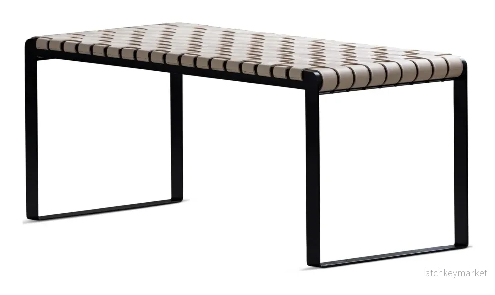 Plaited Bench