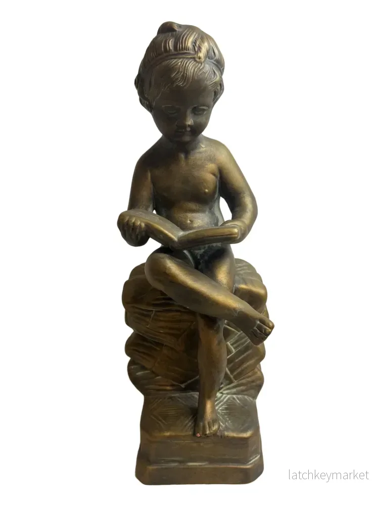 Skulptur i bronsimitation