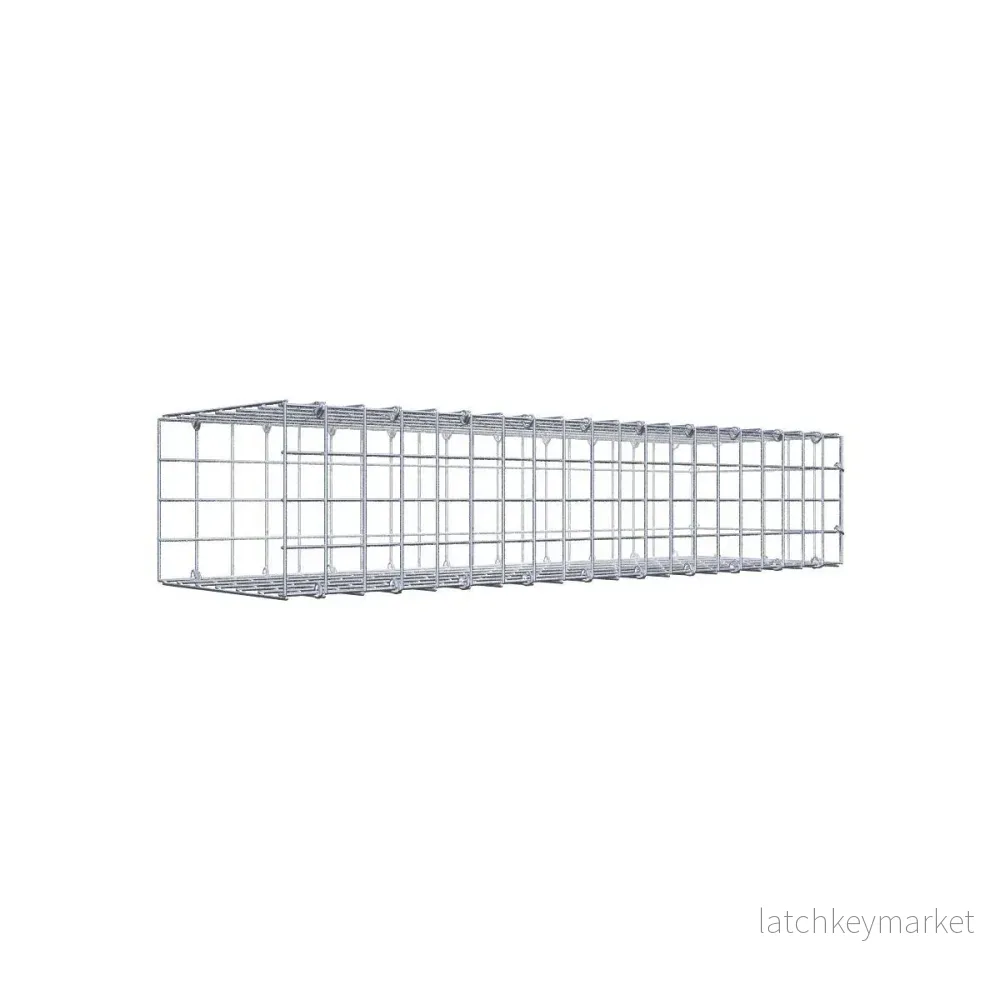 Extra gabion typ 2 100 cm x 20 cm x 30 cm (L x H x D), maskstorlek 5 cm x 5 cm, C-ring Extra gabion typ 2 100 cm x 20 cm x 30 cm (L x H x D), maskstorlek 5 cm x 5 cm, C-ring