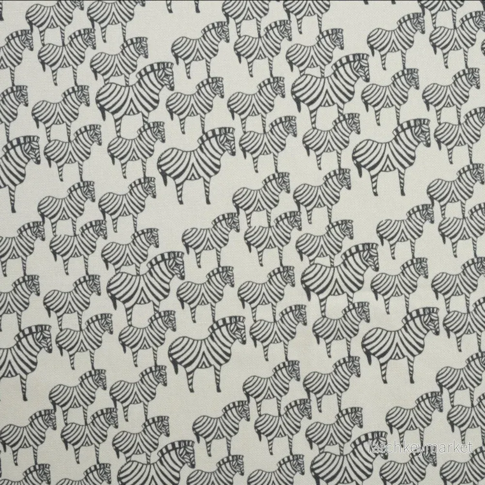 Möbeltyg Lisa Larson Zebra Möbeltyg Lisa Larson Zebra