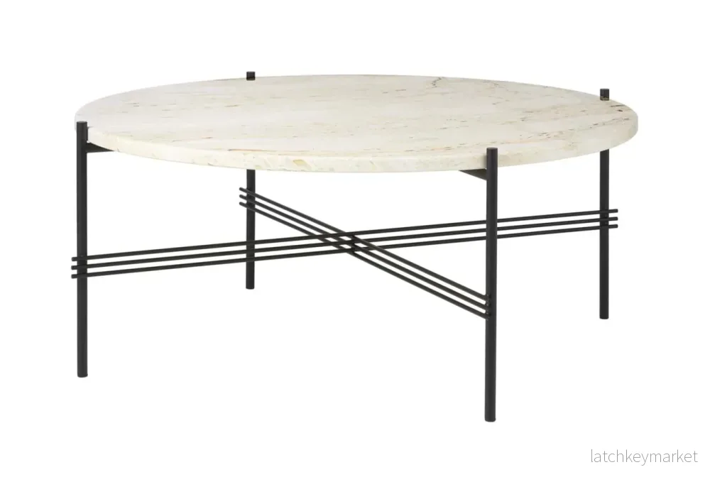 Ts Coffee Table Ø80 cm Black Frame