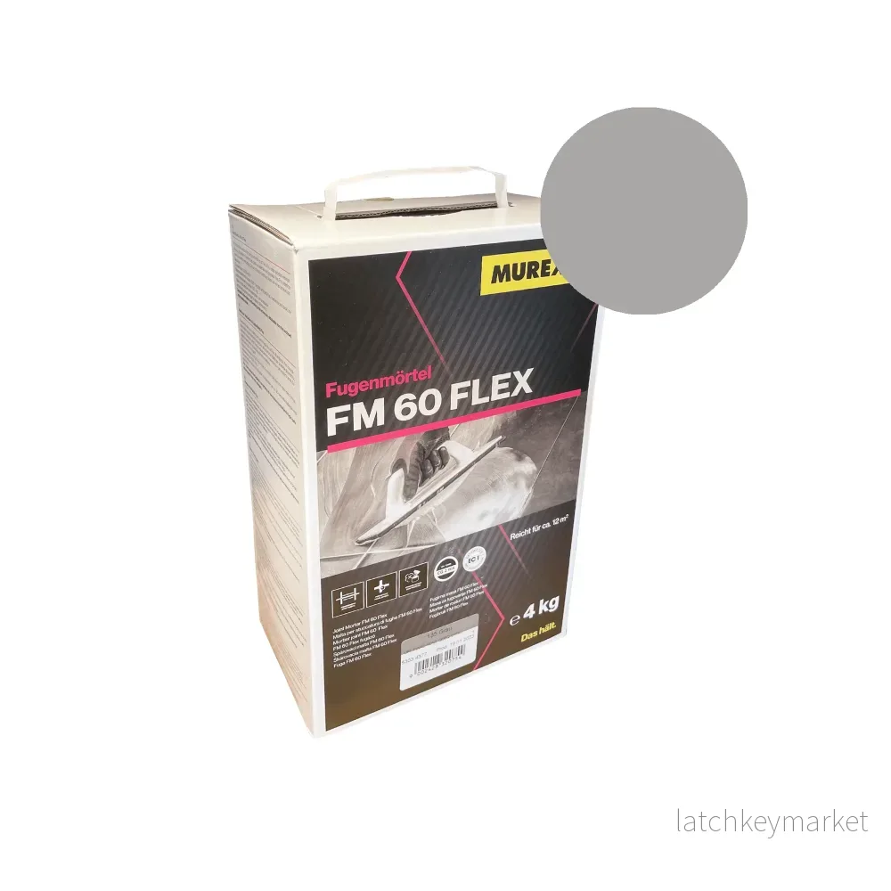 Murexin FM60 Flexfog Grå 4kg Murexin FM60 Flexfog Grå 4kg
