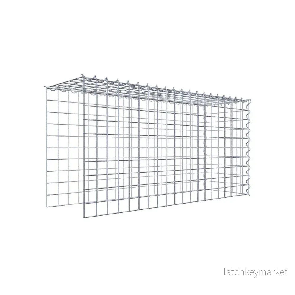 Påväxt gabion typ 4 100 cm x 50 cm x 30 cm (L x H x D), maskstorlek 5 cm x 5 cm, spiral Påväxt gabion typ 4 100 cm x 50 cm x 30 cm (L x H x D), maskstorlek 5 cm x 5 cm, spiral