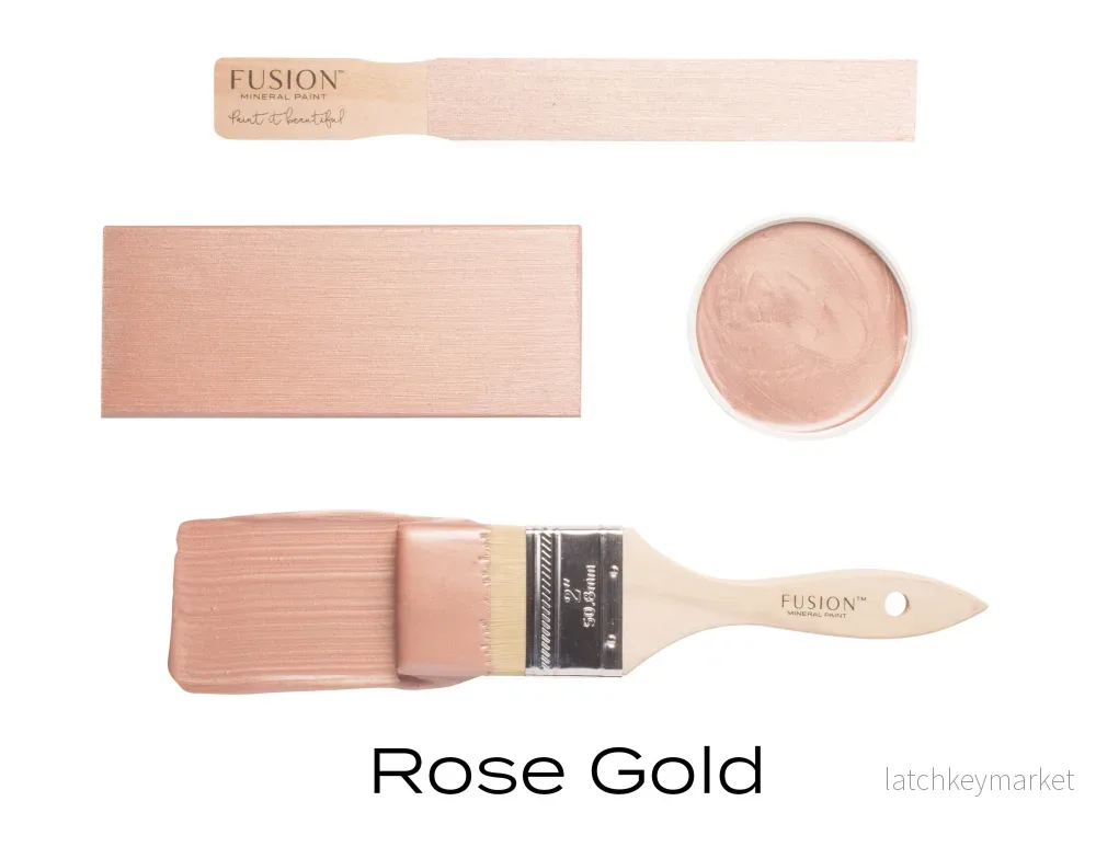 Fusion Mineral Paint Metallics Rose Gold Fusion Mineral Paint Metallics Rose Gold
