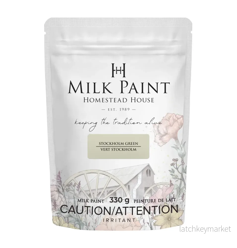 Milk paint Stockholm Green - Homestead House - Bild 3