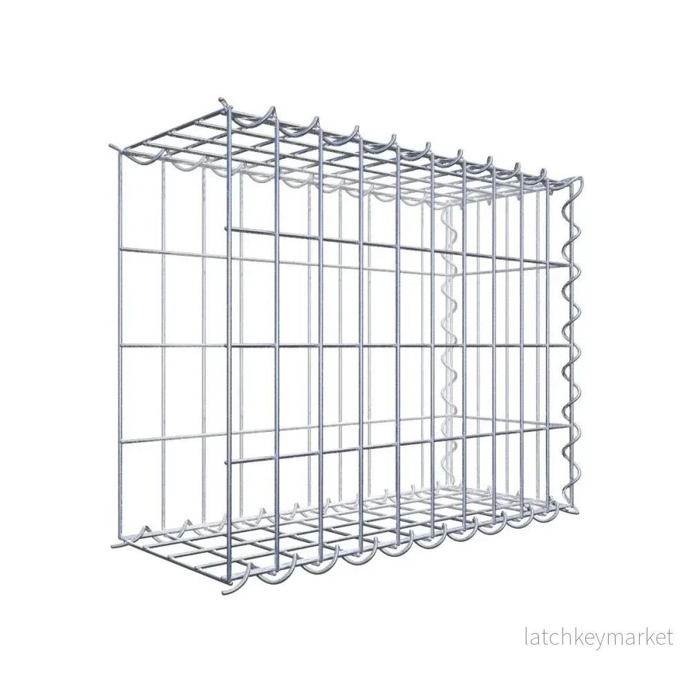 Påväxt gabion typ 2 50 cm x 40 cm x 20 cm (L x H x D), maskstorlek 5 cm x 10 cm, spiral Påväxt gabion typ 2 50 cm x 40 cm x 20 cm (L x H x D), maskstorlek 5 cm x 10 cm, spiral
