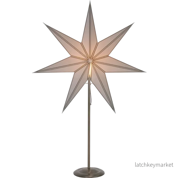 Adventsstjärna Pappersstjärna på fot Nicolas 90 cm Adventsstjärna Pappersstjärna på fot Nicolas 90 cm