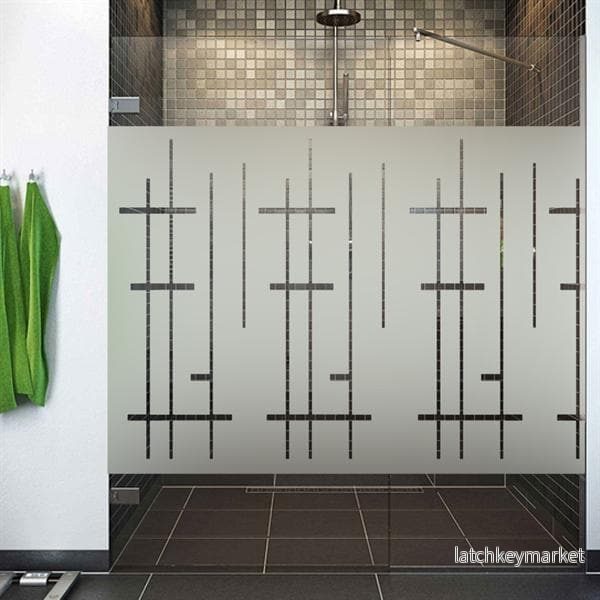 Sandblästrad design för duschkabin T12 – 120 cm. Sandblästrad design för duschkabin T12 – 120 cm.