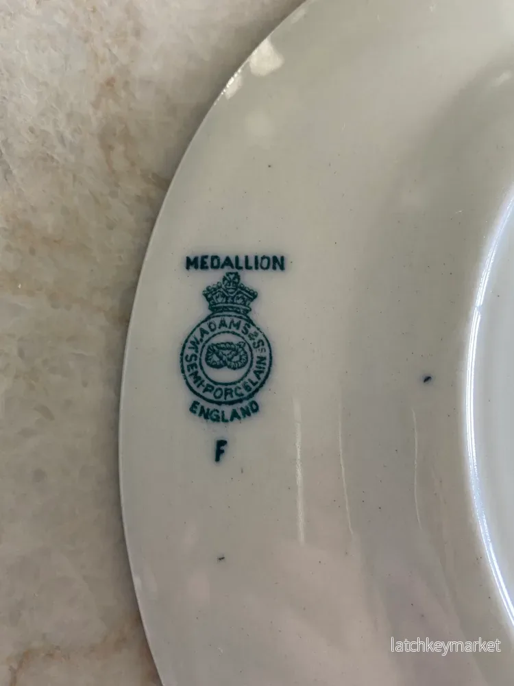 Finaste tallriken i grön/blått - MEDALLION - Bild 2