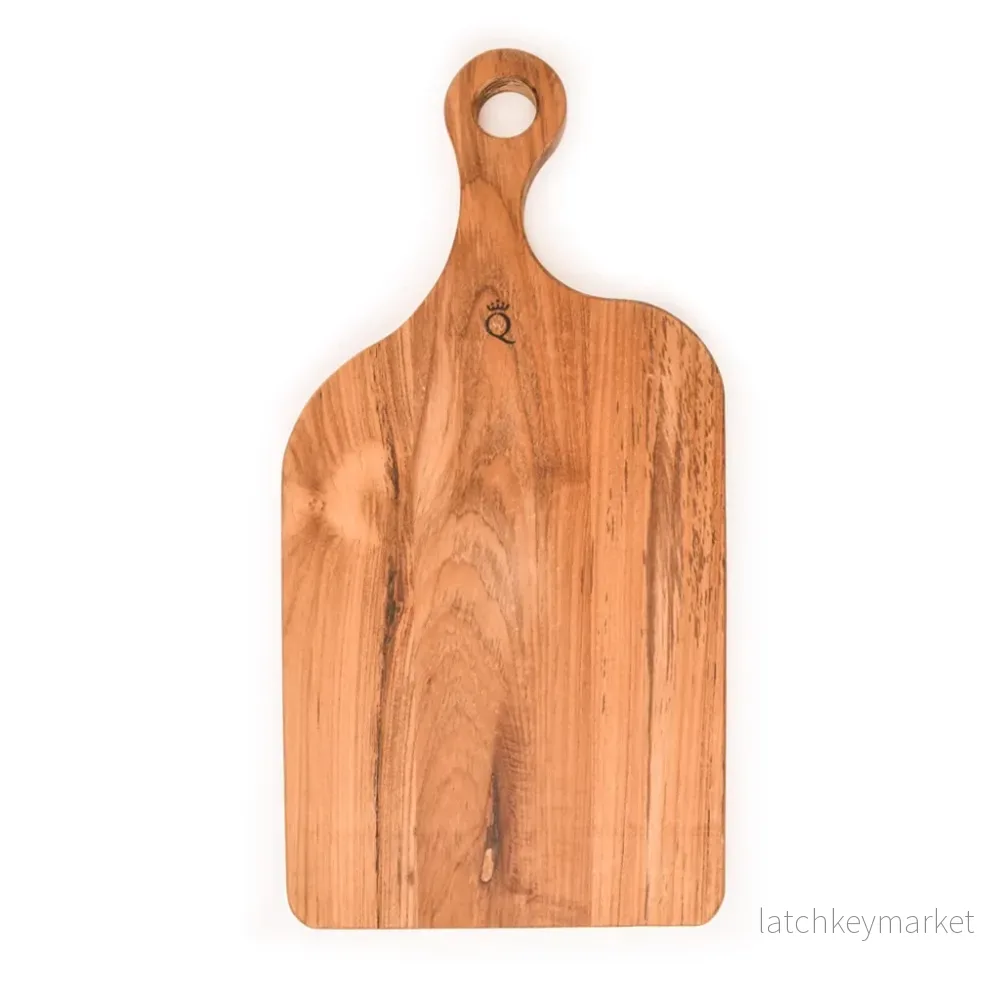 Skärbräda teak stor