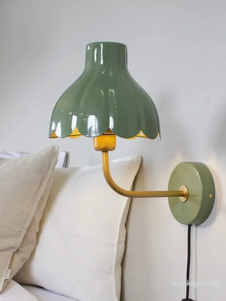 Vägglampa Wells Mossa - Bild 3
