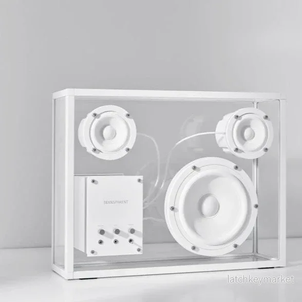 TRANSPARENT Speaker White TRANSPARENT Speaker White