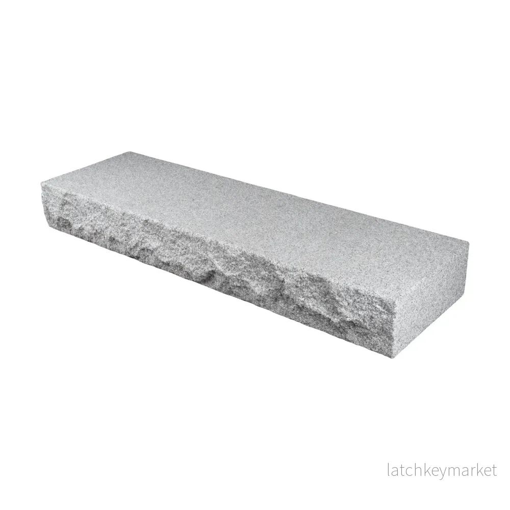 Stentrappa Bergama Granit Premium Grå 1200x350x150 Stentrappa Bergama Granit Premium Grå 1200x350x150