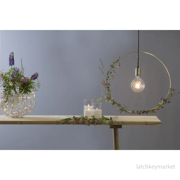 Batteridrivet LED Ljus LED Blockljus M-Twinkle Transparent 7,5x12,5 REA - Bild 3