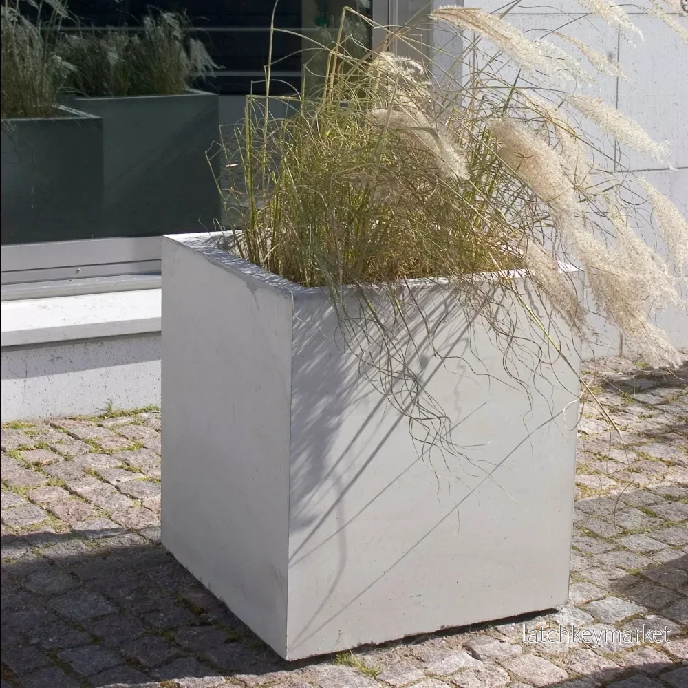 Bergen Kruka Grå 400x400x450