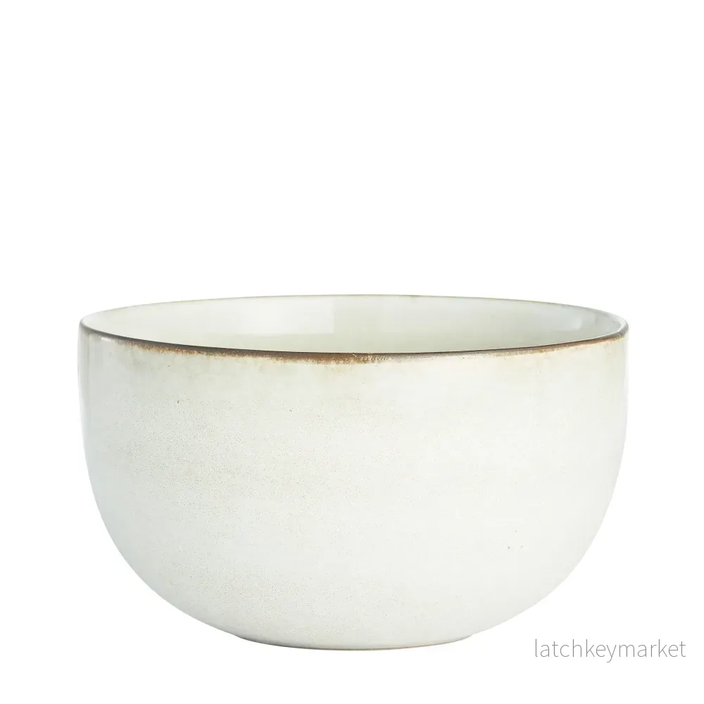 Amera skål H7,5 Ø12 cm. beige