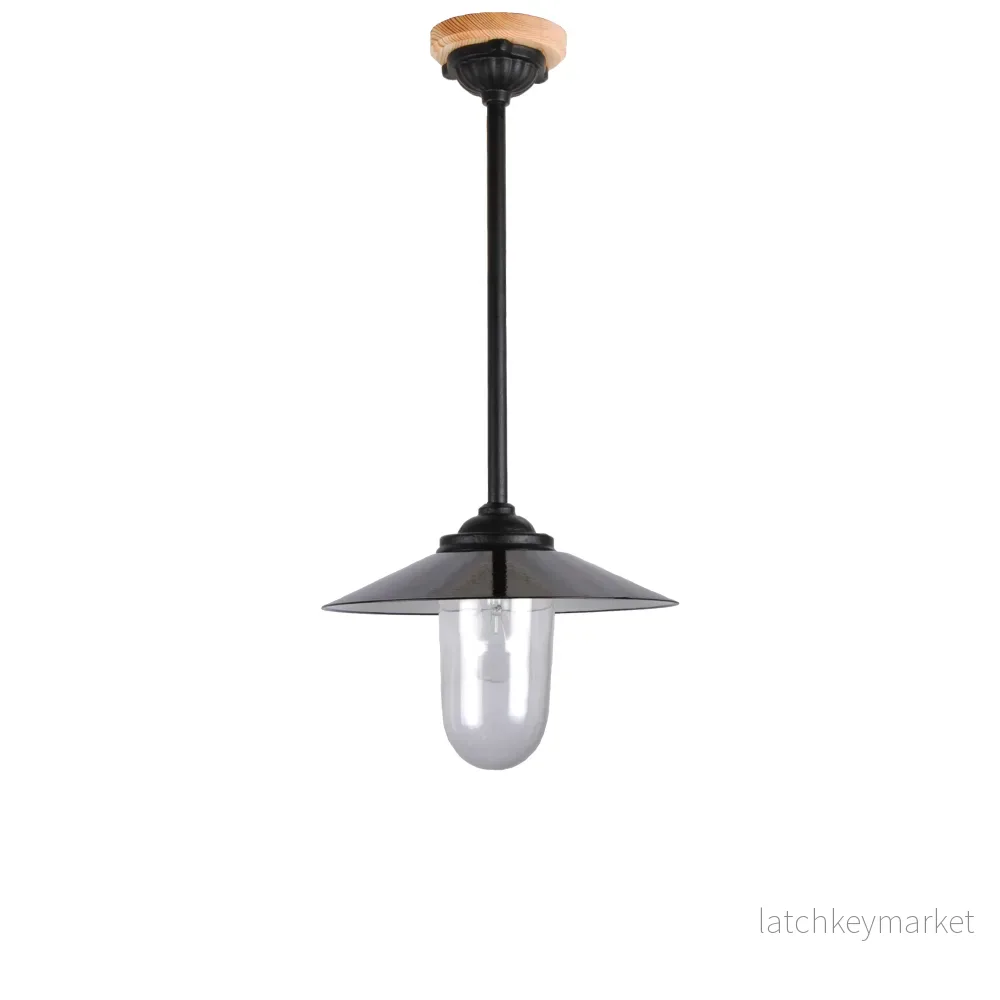 Stallykta hängande 62 cm svart Kulturbelysning