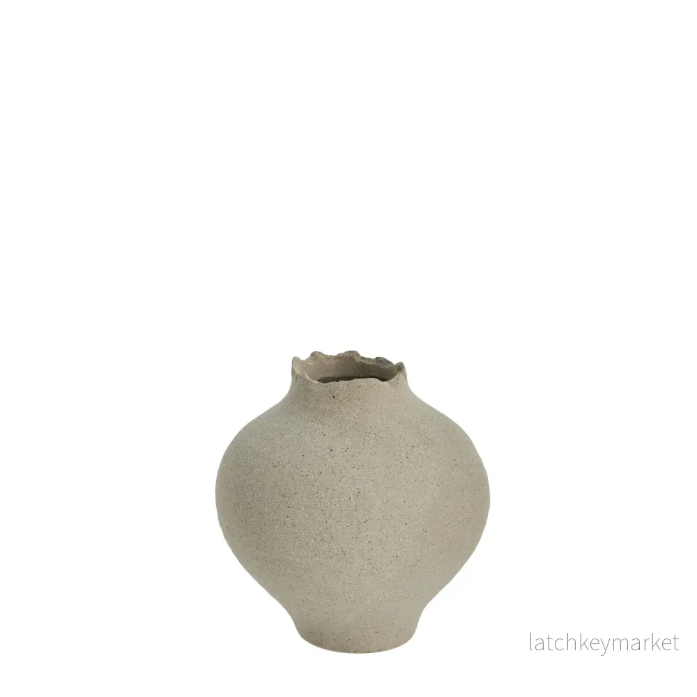 Hesille vas H16,5 cm. sand Hesille vas H16,5 cm. sand