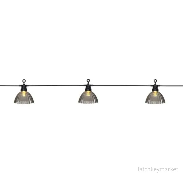 Trädgårdsbelysning ljusslinga Circus Shade 495 cm - Bild 2