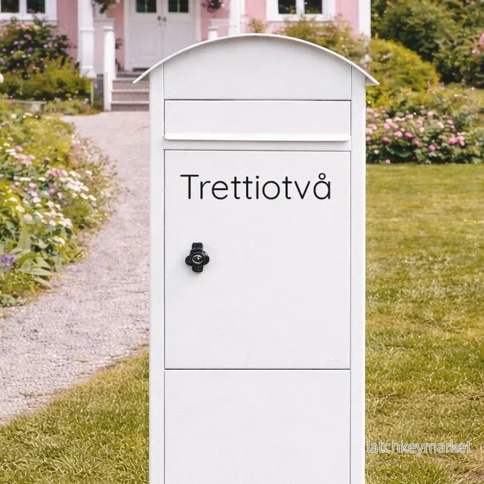 Text till brevlåda - husnummer i text - Bild 2