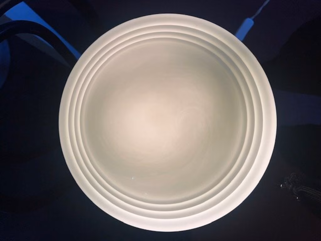Badrumslampa Tak Hulda Nickel/Opal Vit - Bild 3