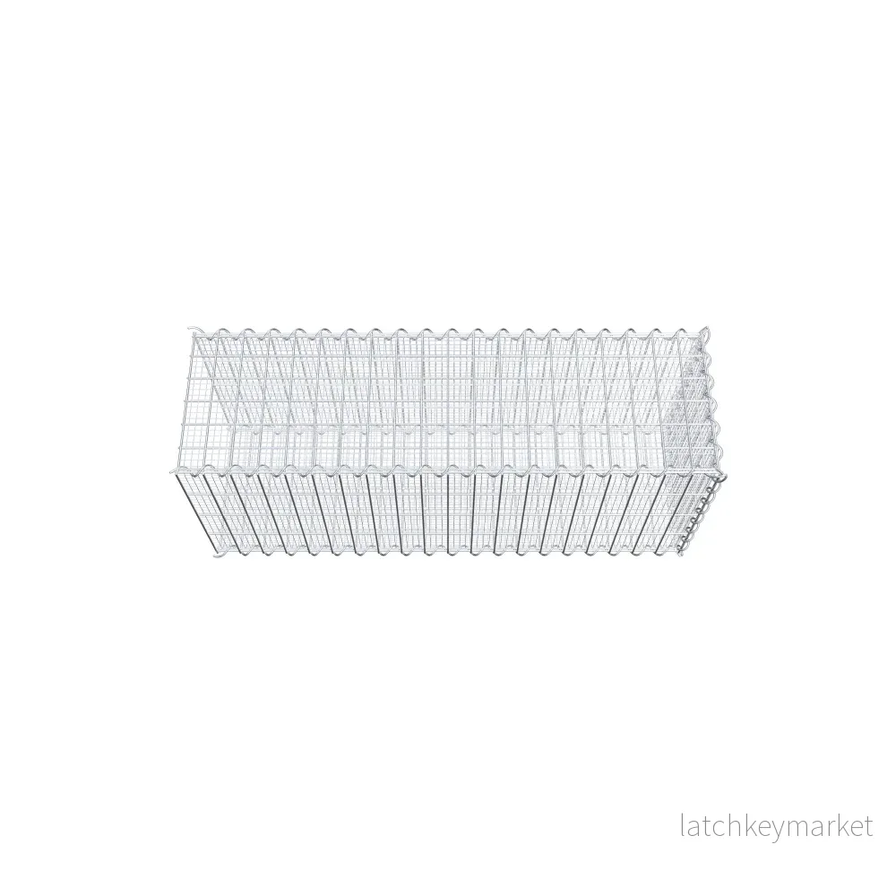 Sandodlingsgabion typ 2 100 cm x 40 cm x 30 cm (L x H x D), maskstorlek 5 cm x 10 cm, spiral - Bild 3