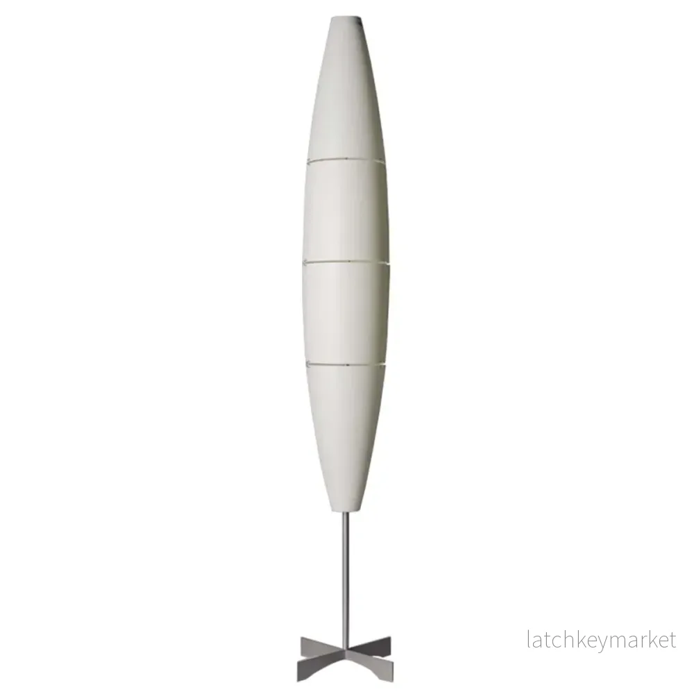 Havanna Floor Lamp - White/Aluminium