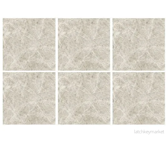 Kakeldekor marmor beige - Bild 3