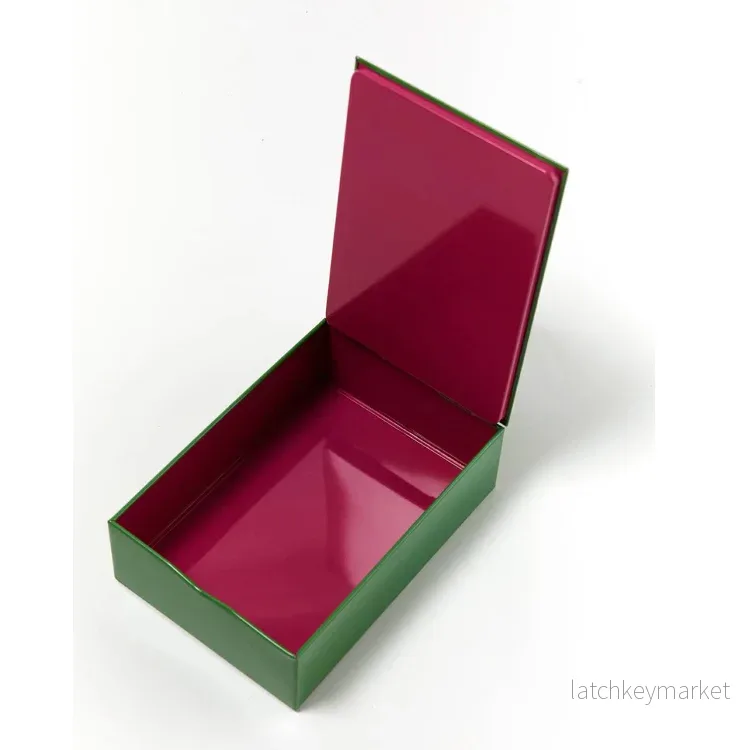 GANGZAÏ Rectangular Metal Box — AROZITA - Bild 2