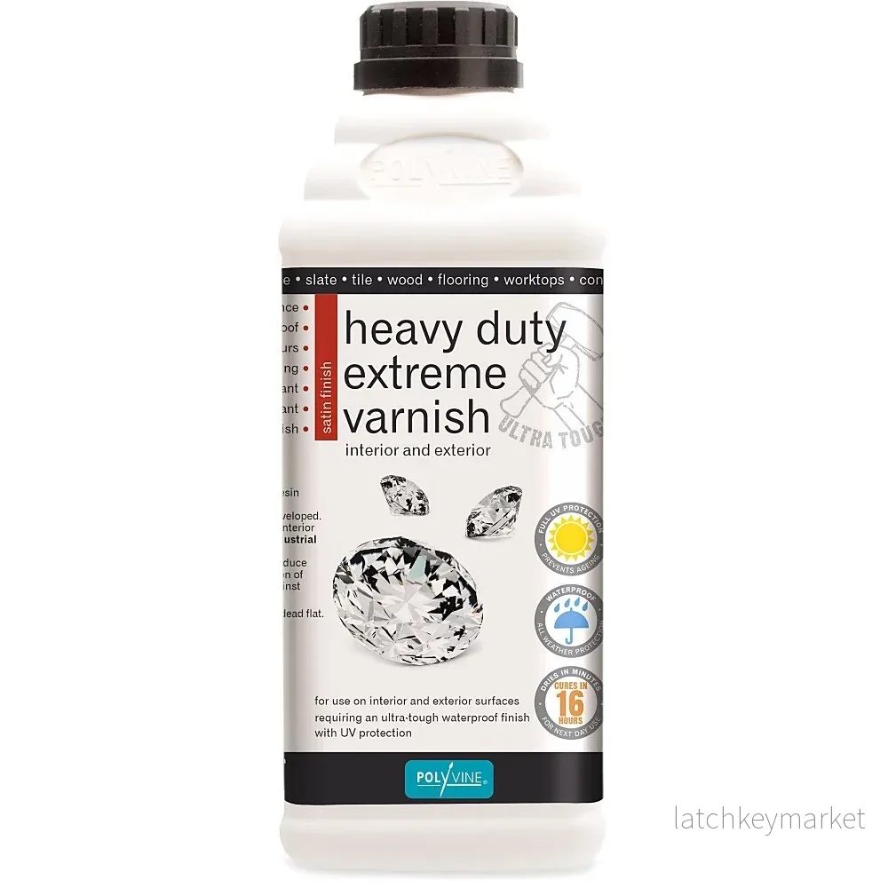 Polyvine Heavy Duty Extreme Varnish - Bild 2