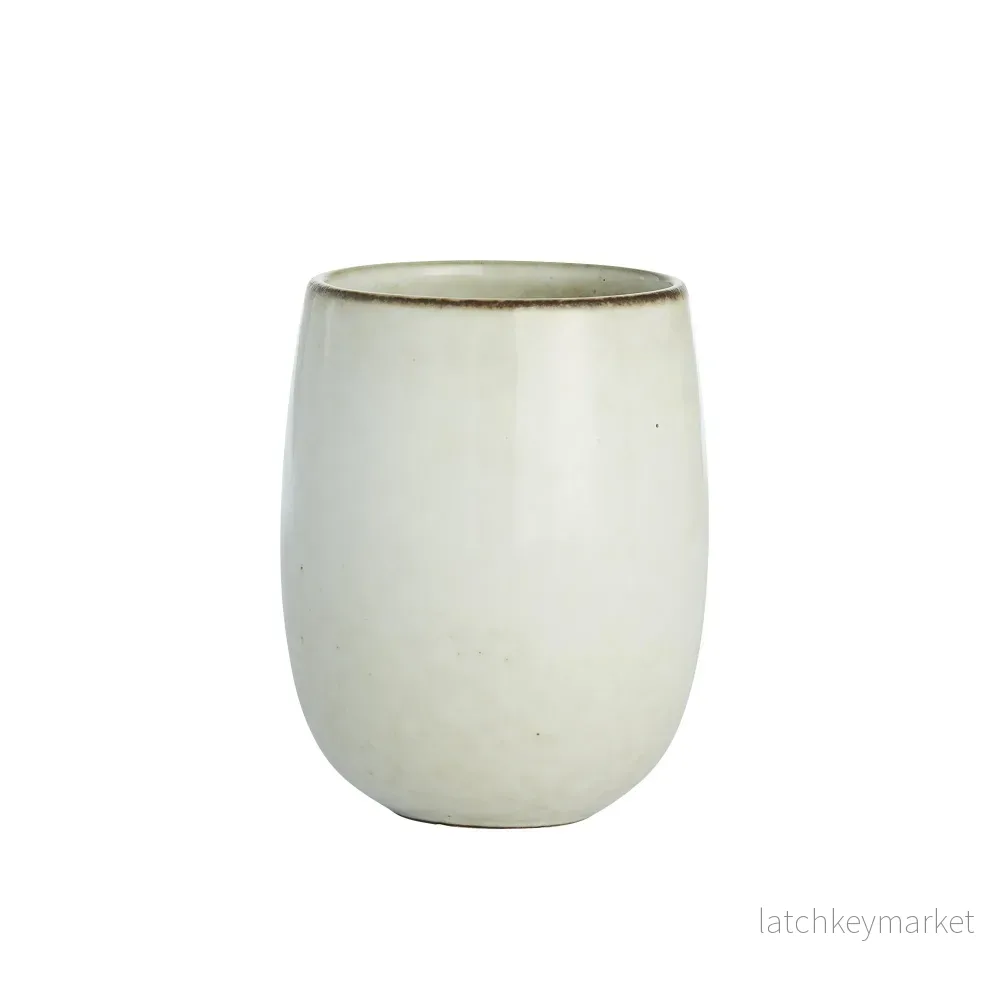 Amera krus H9,5 Ø7,5 cm. beige