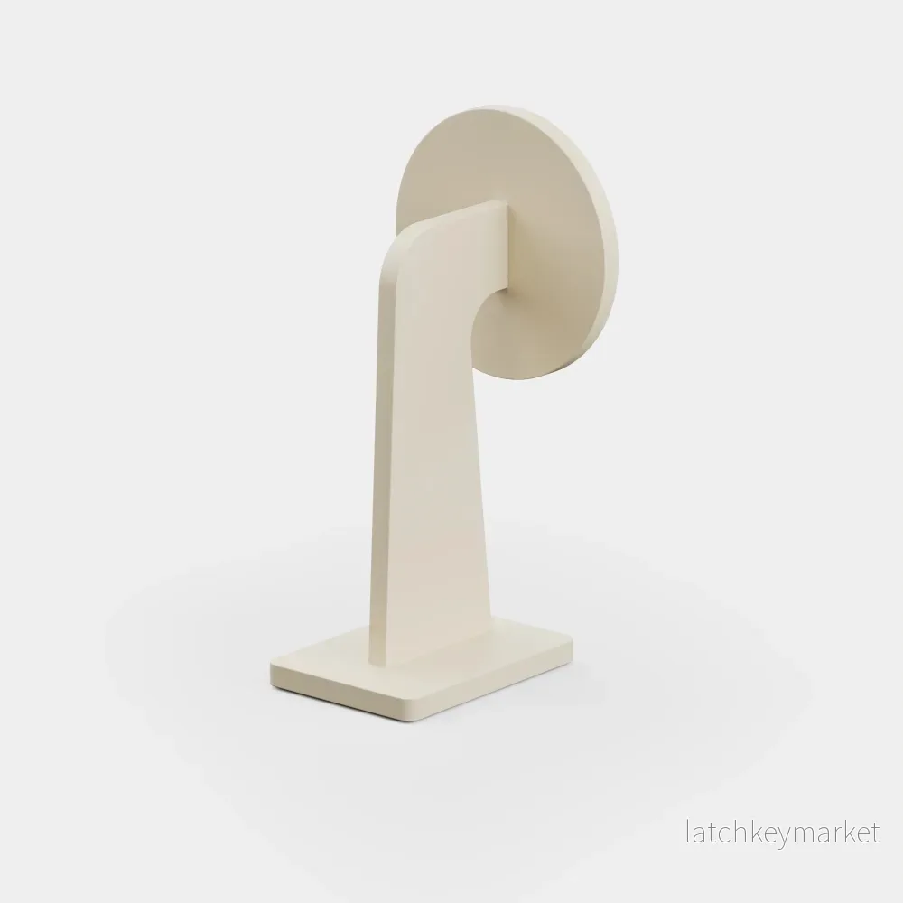 Massproductions Buffer Bookend Ivory Massproductions Buffer Bookend Ivory