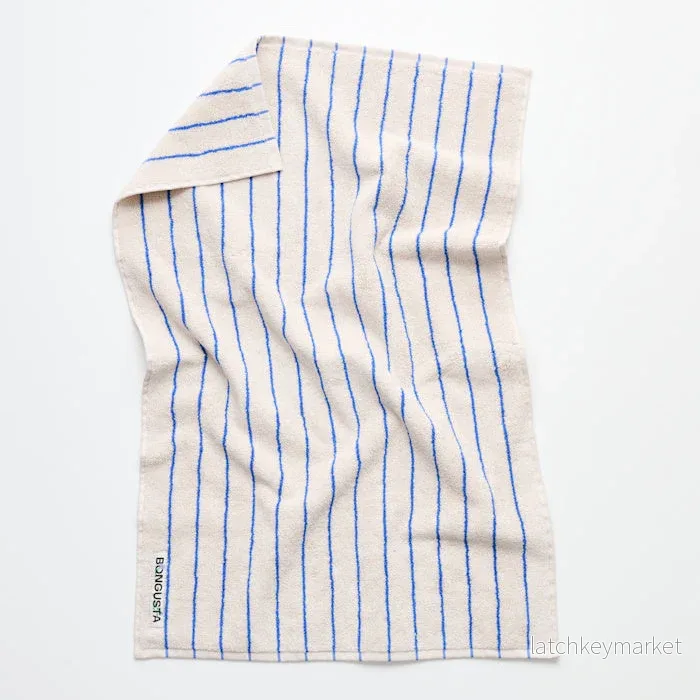 Bongusta Towels Moonbeam & Ultramarine Bongusta Towels Moonbeam & Ultramarine