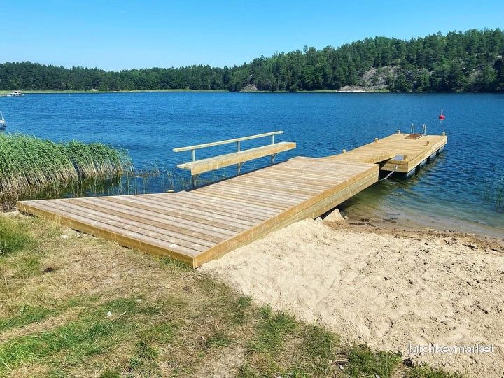 Båtbrygga 2,0 x 5,0m – vår starkaste brygga Båtbrygga 2,0 x 5,0m – vår starkaste brygga