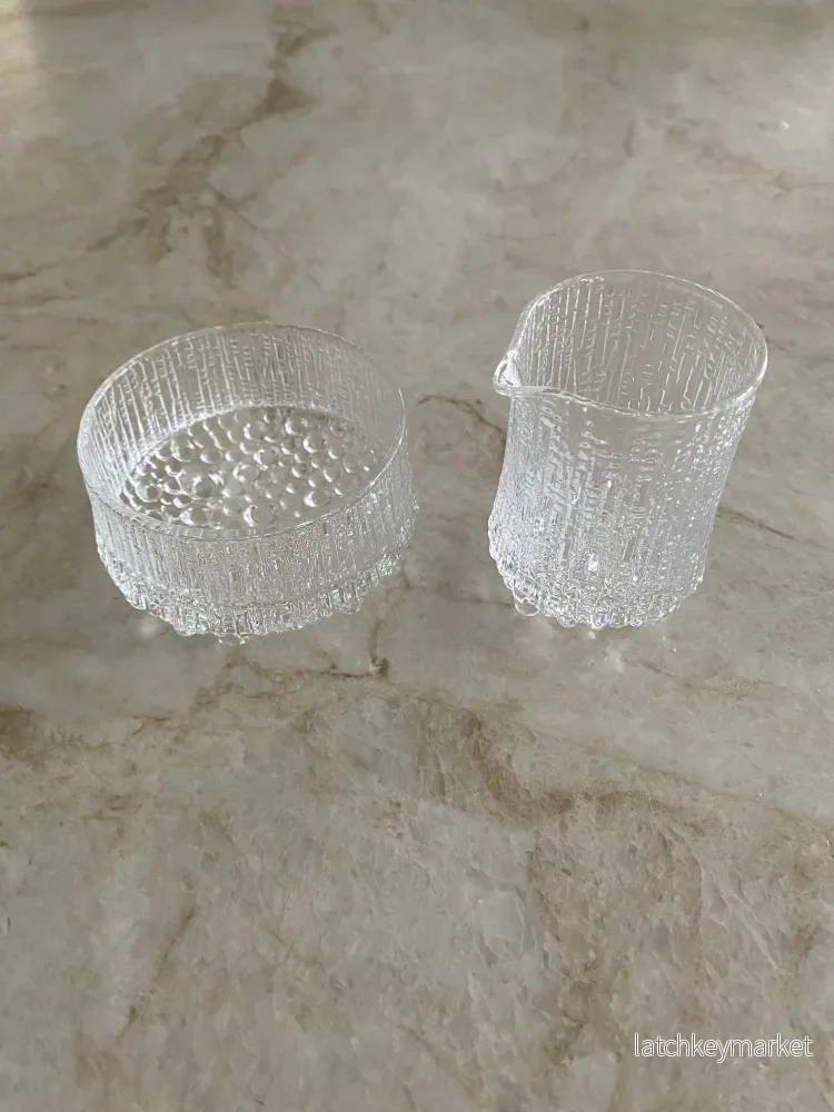 Iittala ultima Thule kanna och skål - Bild 2
