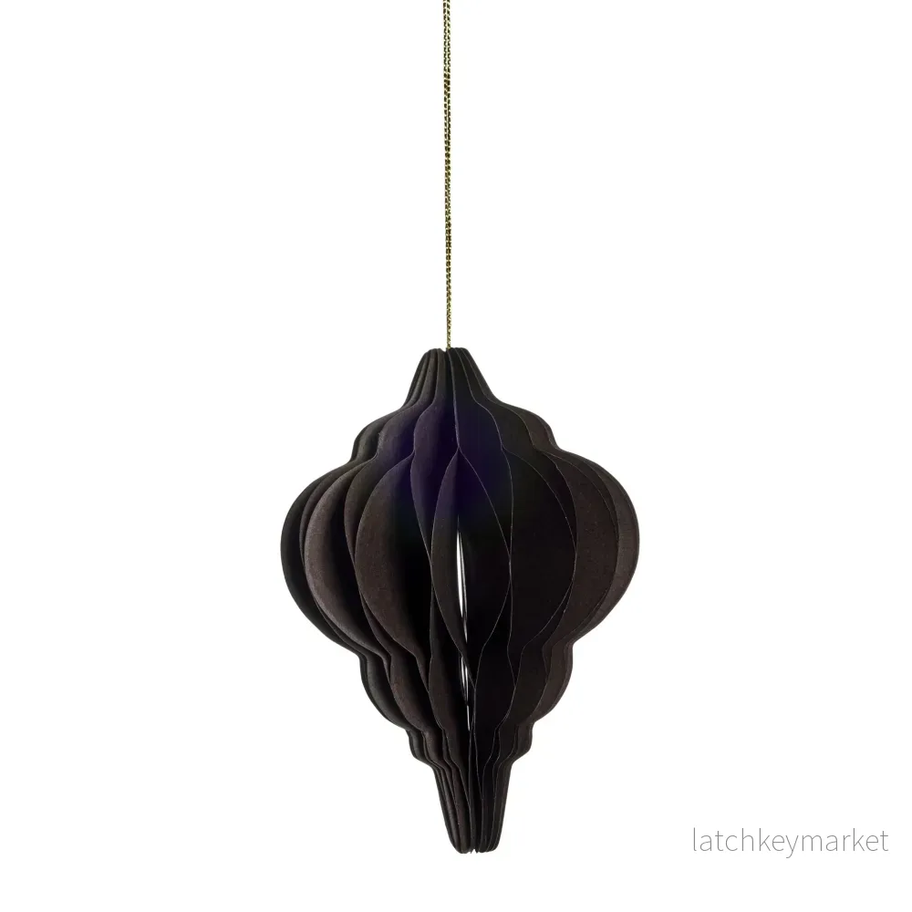 Poelle ornament H12 cm. brun Poelle ornament H12 cm. brun