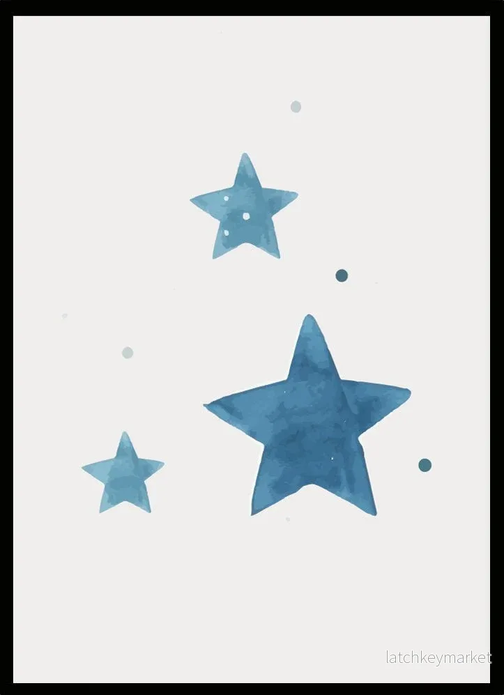 Barntavla Space Stars