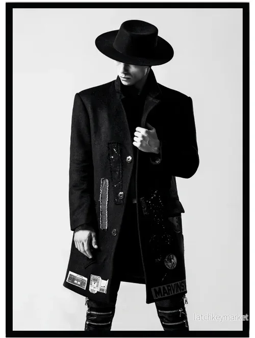 Poster Man in coat Poster Man in coat