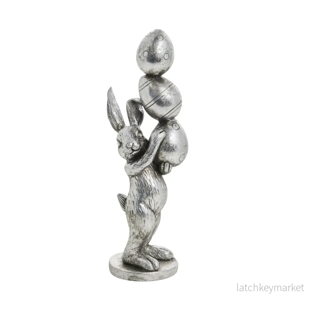 Selille kanindekoration H16.5 Silver Selille kanindekoration H16.5 Silver