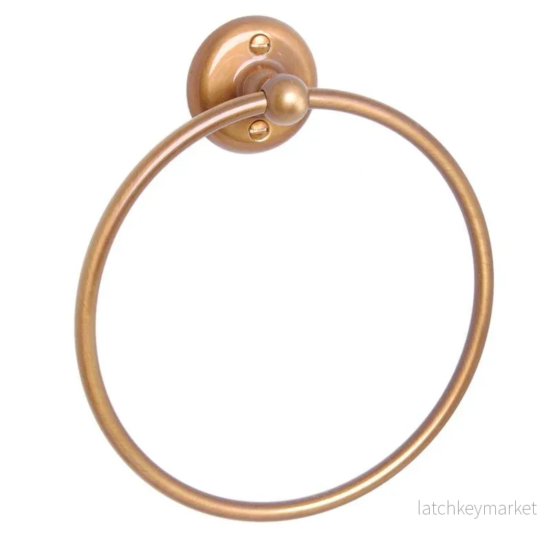 Haga handduksring brons