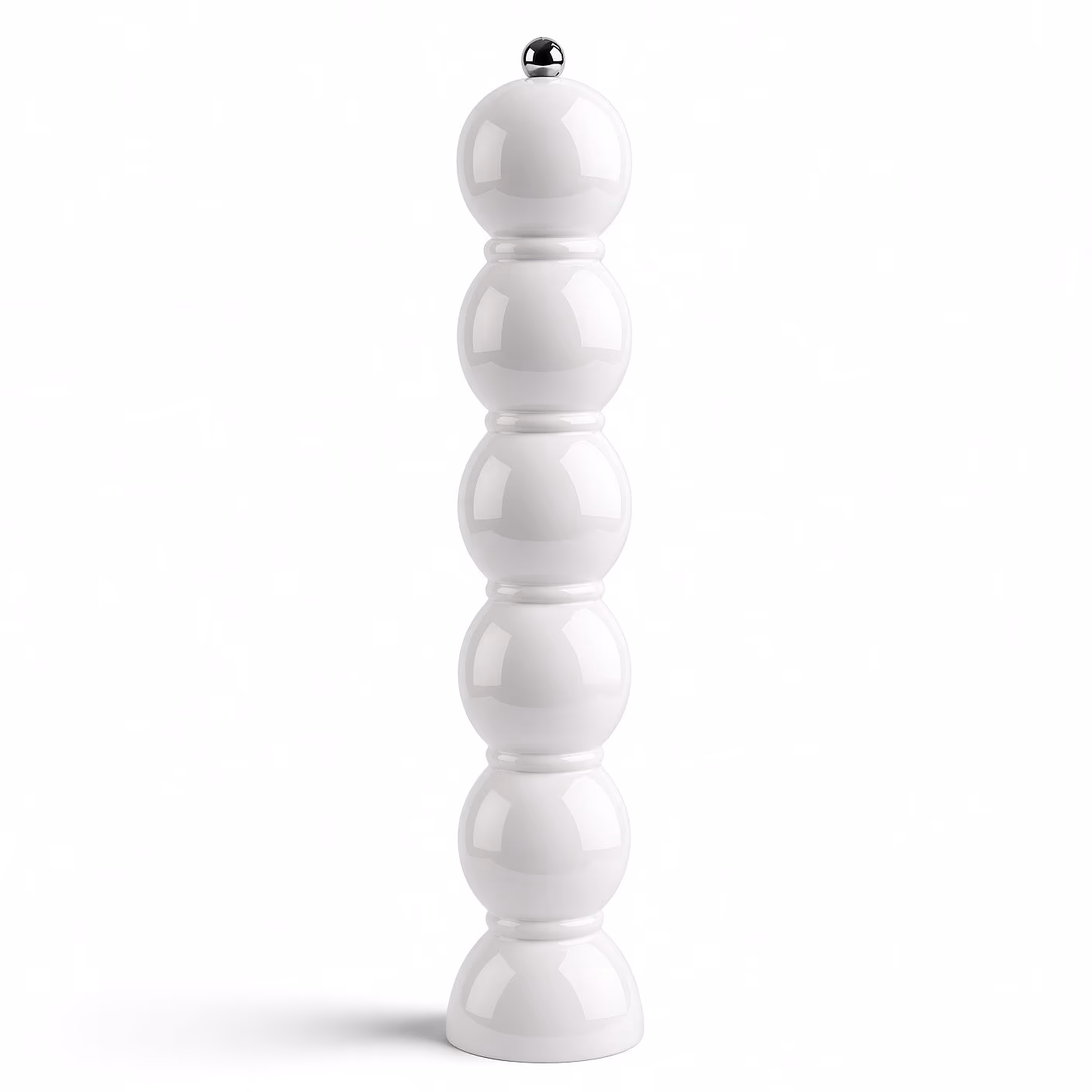 Big Bobbin Salt & Pepper Mill White Big Bobbin Salt & Pepper Mill White