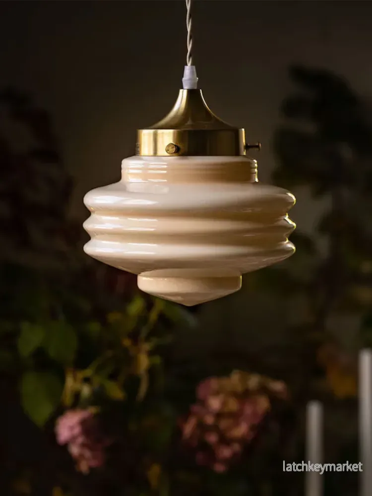 Valter Taklampa Opalglas, Beige - Bild 2