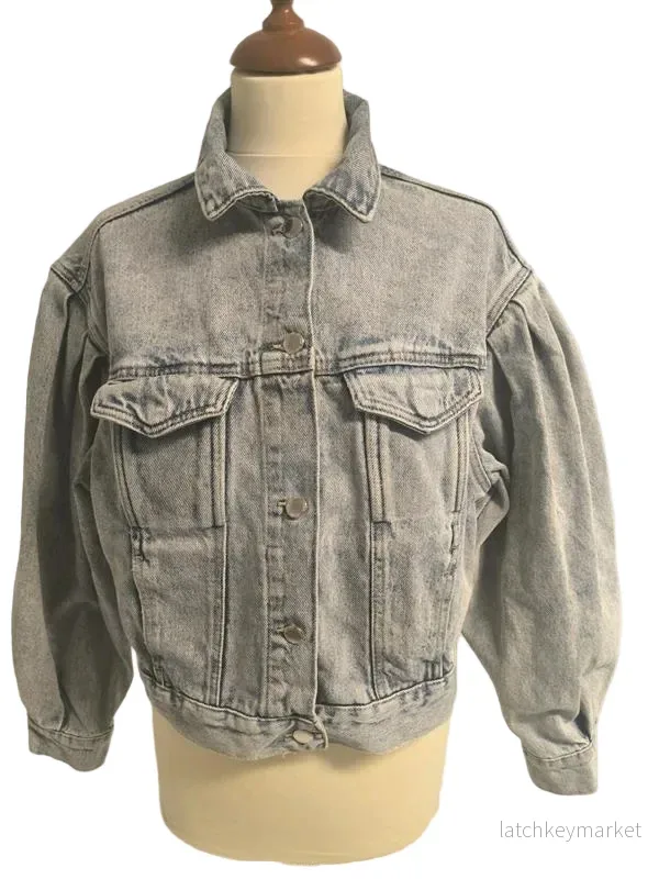 H&M Jeansjacka, Strl S