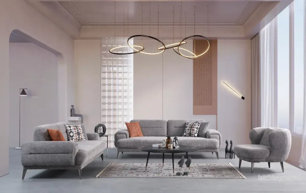 Santoni 3-Sits Soffa - Bild 3