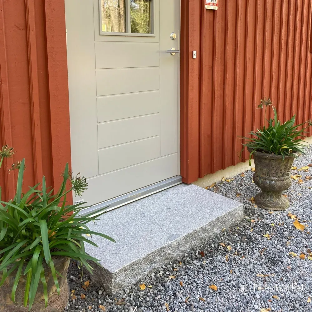 Entrétrappa Bergama Granit Grå Rekt. 1100x550x150 - Bild 3