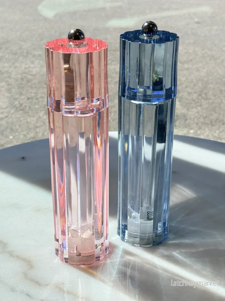 Icy Flute Pale Pink Salt & Pepper Mill - Bild 2