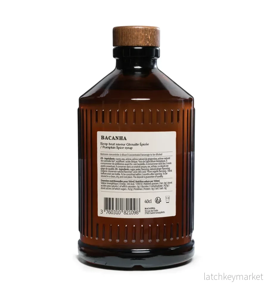 Ekologisk Rå Pumpkin Spice Sirap - 400ml - Bild 2